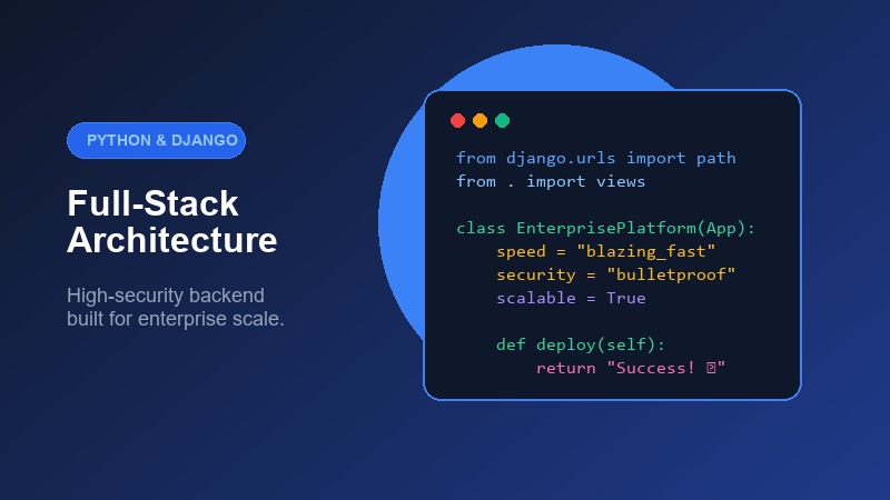 Why Django is the Best Framework for Building Your Business Website